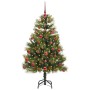 Árbol de Navidad artificial con ramas plegables y conos 150 cm en Decoración Festiva y Estacional | Comprar online en Foru.es