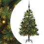 Árbol de Navidad artificial con ramas plegables y conos 150 cm en Decoración Festiva y Estacional | Comprar online en Foru.es