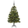 Árbol de Navidad artificial con ramas plegables y conos 150 cm en Decoración Festiva y Estacional | Comprar online en Foru.es