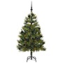 Árbol de Navidad artificial con ramas plegables y conos 150 cm en Decoración Festiva y Estacional | Comprar online en Foru.es
