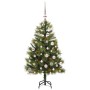 Árbol de Navidad artificial con ramas plegables y conos 150 cm en Decoración Festiva y Estacional | Comprar online en Foru.es