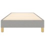 Estructura de cama de tela gris claro 80x200 cm de vidaXL, Camas y somieres - Ref: Foro24-3120566, Precio: 83,48 €, Descuento: %
