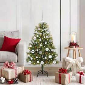 Árbol de Navidad artificial con ramas plegables y conos 150 cm en Decoración Festiva y Estacional | Comprar online en Foru.es