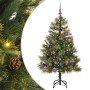 Árbol de Navidad artificial con ramas plegables y conos 150 cm en Decoración Festiva y Estacional | Comprar online en Foru.es