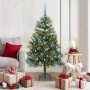 Árbol de Navidad artificial con ramas plegables y conos 150 cm en Decoración Festiva y Estacional | Comprar online en Foru.es