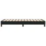Estructura de cama de cuero sintético negro 100x200 cm de vidaXL, Camas y somieres - Ref: Foro24-3120682, Precio: 75,83 €, De...