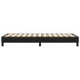 Estructura de cama de cuero sintético negro 100x200 cm de vidaXL, Camas y somieres - Ref: Foro24-3120682, Precio: 78,12 €, De...