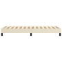 Estructura de cama de cuero sintético color crema 90x200 cm de vidaXL, Camas y somieres - Ref: Foro24-3120678, Precio: 76,97 ...