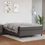 Estructura de cama de cuero sintético gris 140x200 cm de vidaXL, Camas y somieres - Ref: Foro24-3121051, Precio: 111,26 €, De...