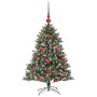 Árbol de Navidad artificial Verde 120 cm PVC, Plástico y Acero en Decoración Festiva y Estacional | Comprar online en Foru.es