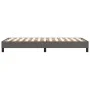 Estructura de cama cuero sintético gris 90x190 cm de vidaXL, Camas y somieres - Ref: Foro24-3120674, Precio: 72,98 €, Descuen...
