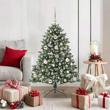 Árbol de Navidad artificial Verde 120 cm PVC, Plástico y Acero en Decoración Festiva y Estacional | Comprar online en Foru.es