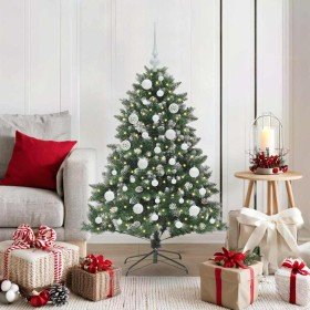 Árbol de Navidad artificial Verde 120 cm PVC, Plástico y Acero en Decoración Festiva y Estacional | Comprar online en Foru.es