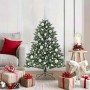 Árbol de Navidad artificial Verde 120 cm PVC, Plástico y Acero en Decoración Festiva y Estacional | Comprar online en Foru.es