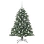 Árbol de Navidad artificial Verde 120 cm PVC, Plástico y Acero en Decoración Festiva y Estacional | Comprar online en Foru.es