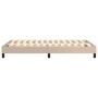 Estructura de cama de cuero sintético capuchino 120x200 cm de vidaXL, Camas y somieres - Ref: Foro24-3120693, Precio: 117,38 ...