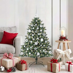 Árbol de Navidad artificial Verde 120 cm PVC, Plástico y Acero en Decoración Festiva y Estacional | Comprar online en Foru.es