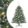 Árbol de Navidad artificial Verde 120 cm PVC, Plástico y Acero en Decoración Festiva y Estacional | Comprar online en Foru.es