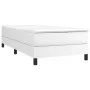 Estructura de cama cuero sintético blanco 90x190 cm de vidaXL, Camas y somieres - Ref: Foro24-3120671, Precio: 93,04 €, Descu...