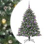 Árbol de Navidad artificial Verde 120 cm PVC, Plástico y Acero en Decoración Festiva y Estacional | Comprar online en Foru.es