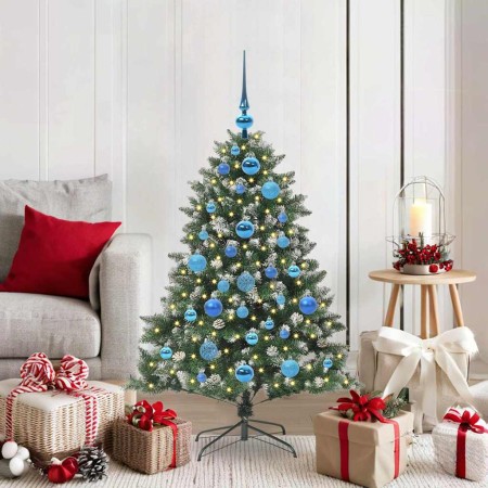 Árbol de Navidad artificial Verde 120 cm PVC, Plástico y Acero en Decoración Festiva y Estacional | Comprar online en Foru.es