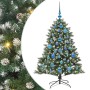 Árbol de Navidad artificial Verde 120 cm PVC, Plástico y Acero en Decoración Festiva y Estacional | Comprar online en Foru.es