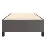 Estructura de cama de cuero sintético gris 100x200 cm de vidaXL, Camas y somieres - Ref: Foro24-3121033, Precio: 93,04 €, Des...