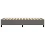 Estructura de cama de cuero sintético gris 100x200 cm de vidaXL, Camas y somieres - Ref: Foro24-3121033, Precio: 93,04 €, Des...