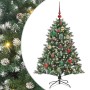 Árbol de Navidad artificial Verde 120 cm PVC, Plástico y Acero en Decoración Festiva y Estacional | Comprar online en Foru.es