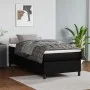 Estructura de cama de cuero sintético negro 90x200 cm de vidaXL, Camas y somieres - Ref: Foro24-3121023, Precio: 82,53 €, Des...