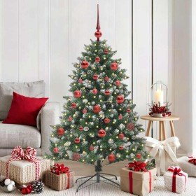 Árbol de Navidad artificial Verde 150 cm PVC, Plástico y Acero en Decoración Festiva y Estacional | Comprar online en Foru.es