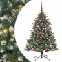 Árbol de Navidad artificial Verde 150 cm PVC, Plástico y Acero en Decoración Festiva y Estacional | Comprar online en Foru.es