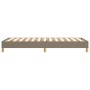 Estructura de cama de tela gris taupe 80x200 cm de vidaXL, Camas y somieres - Ref: Foro24-3120570, Precio: 84,57 €, Descuento: %