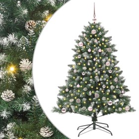 Árbol de Navidad artificial Verde 150 cm PVC, Plástico y Acero en Decoración Festiva y Estacional | Comprar online en Foru.es