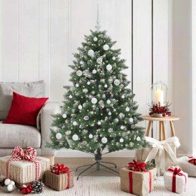 Árbol de Navidad artificial Verde 150 cm PVC, Plástico y Acero en Decoración Festiva y Estacional | Comprar online en Foru.es