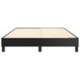 Estructura de cama de cuero sintético negro 140x190 cm de vidaXL, Camas y somieres - Ref: Foro24-3120694, Precio: 99,27 €, De...