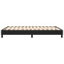 Estructura de cama de cuero sintético negro 140x190 cm de vidaXL, Camas y somieres - Ref: Foro24-3120694, Precio: 99,27 €, De...