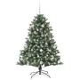 Árbol de Navidad artificial Verde 150 cm PVC, Plástico y Acero en Decoración Festiva y Estacional | Comprar online en Foru.es