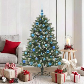 Árbol de Navidad artificial Verde 150 cm PVC, Plástico y Acero en Decoración Festiva y Estacional | Comprar online en Foru.es