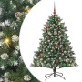 Árbol de Navidad artificial Verde 150 cm PVC, Plástico y Acero en Decoración Festiva y Estacional | Comprar online en Foru.es