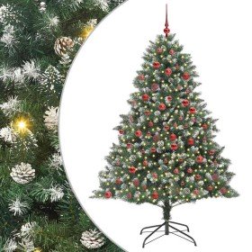 Árbol de Navidad artificial Verde 180 cm PVC, Plástico y Acero en Decoración Festiva y Estacional | Comprar online en Foru.es