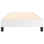 Estructura de cama de cuero sintético blanco 90x200 cm de vidaXL, Camas y somieres - Ref: Foro24-3120677, Precio: 77,11 €, De...
