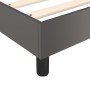 Estructura de cama de cuero sintético gris 200x200 cm de vidaXL, Camas y somieres - Ref: Foro24-3120716, Precio: 114,31 €, De...