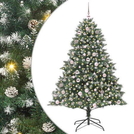 Árbol de Navidad artificial Verde 180 cm PVC, Plástico y Acero en Decoración Festiva y Estacional | Comprar online en Foru.es