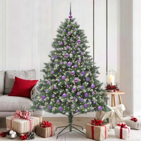 Árbol de Navidad artificial Verde 180 cm PVC, Plástico y Acero en Decoración Festiva y Estacional | Comprar online en Foru.es