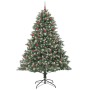 Árbol de Navidad artificial Verde 210 cm PVC, Plástico y Acero en Decoración Festiva y Estacional | Comprar online en Foru.es