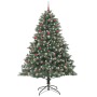 Árbol de Navidad artificial Verde 210 cm PVC, Plástico y Acero en Decoración Festiva y Estacional | Comprar online en Foru.es