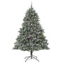 Árbol de Navidad artificial Verde 210 cm PVC, Plástico y Acero en Decoración Festiva y Estacional | Comprar online en Foru.es