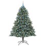 Árbol de Navidad artificial Verde 210 cm PVC, Plástico y Acero en Decoración Festiva y Estacional | Comprar online en Foru.es