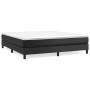 Estructura de cama de cuero sintético negro 180x200 cm de vidaXL, Camas y somieres - Ref: Foro24-3120712, Precio: 122,39 €, D...
